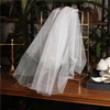 Fashion Accessories Classical Western Style Short White Wedding Veils