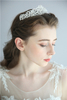Fashionable Rhinestone Pageant Wedding Crowns Tiaras Metal Alloy Hair Jewelry