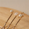 Handmade Wedding Fashion Metal Hair Accessories Pearl Hair Pins Sets