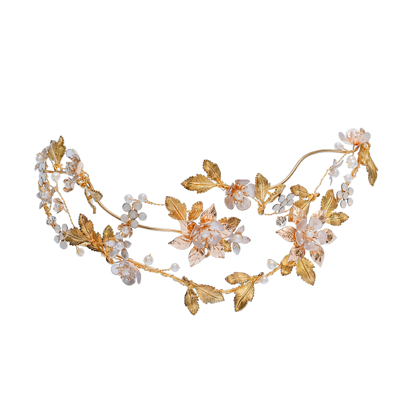 European Fashion Rhinestone Crystal Wedding Headband Bridal Hair Accessory Headpieces