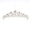 Luxury Crystal Bridal Hair Jewelry Rhinestone Hair Crown Tiara For Wedding