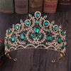 Luxury Diamond Multi Colors Crystal Rhinestone Wedding Hair Jewelry Women Crown