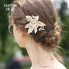 Luxury Wedding Pearl Headband Bridal Crystal Rhinestone Hair Accessories Jewelry Hair Combs For Women 