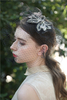 Hot Sale Short Elegant Wedding Styling Headdress Black Bridal Veil