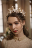 Top Quality Handmade Flower Bride Tiara Crown Wedding Crown