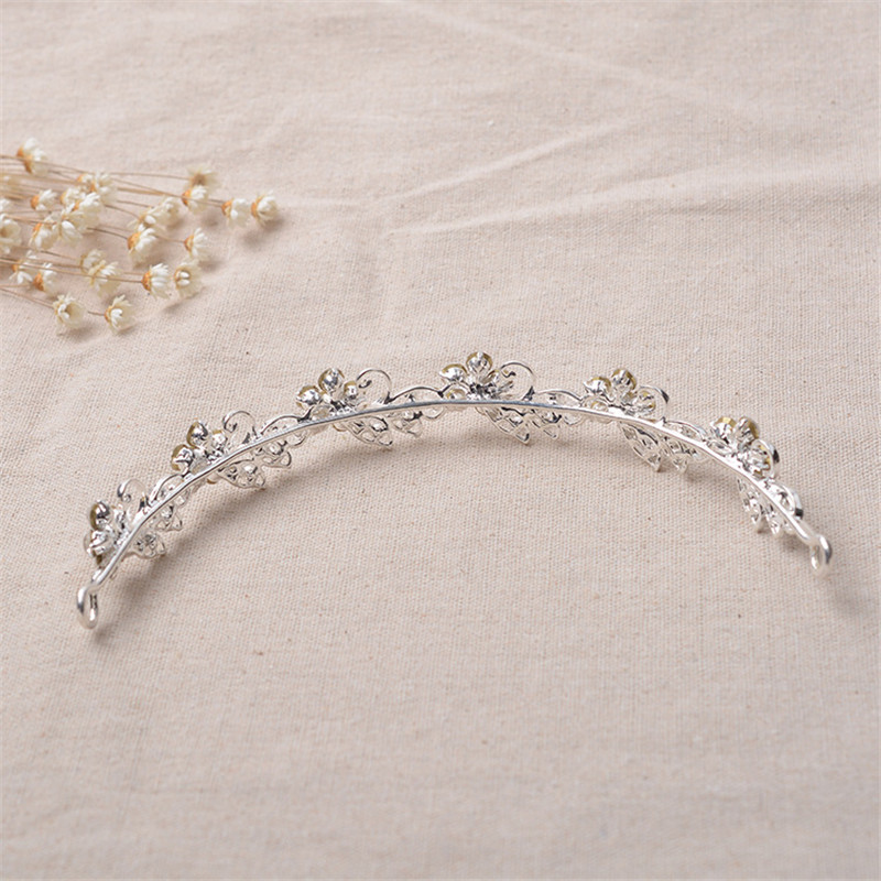 Eco-friendly Material Handmade Elegant Bridal Jewelry Sets Bride Crown Wedding
