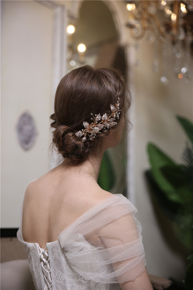 New Style Bright Crystal Jewelry Decorative Bridal Hair Accessories