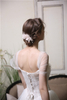 Beautiful Design Chiffon Flower Hair Accessories Headdress Bridal Wedding Hair Combs