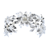 Fashion Rhinestone Leaves Shape Hair Accessories Bridal Wedding Wholesale Crystal Hair Clip Design