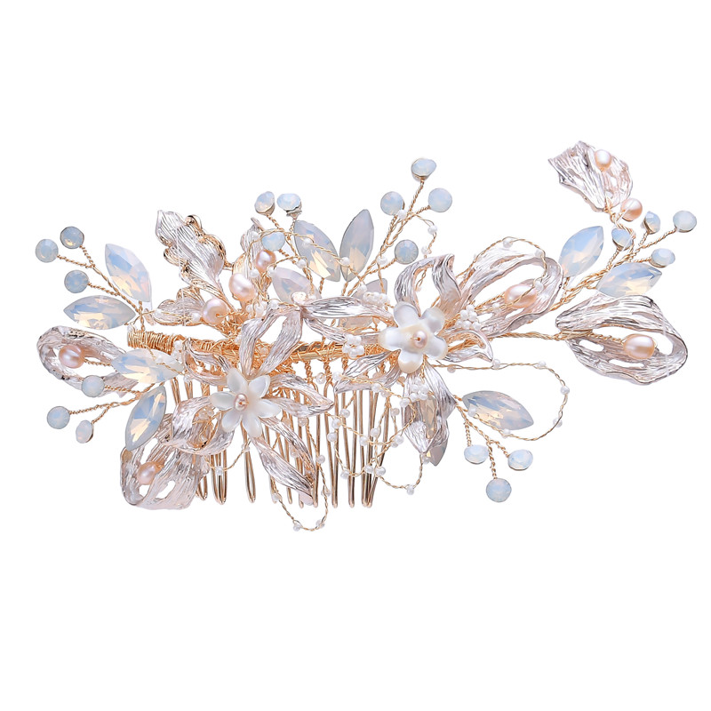 Crystals Rhinestones Tiara Wedding Hair Clip Accessories Headband Bridal Barrettes