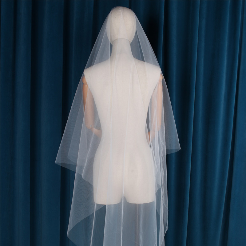 Wedding Party Supplies Headwear Dress Accessories White Bridal Veils