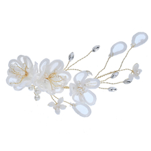 Rhinestone Flower Wedding Barrettes Jewelry Bridal Headpiece Hair Clips
