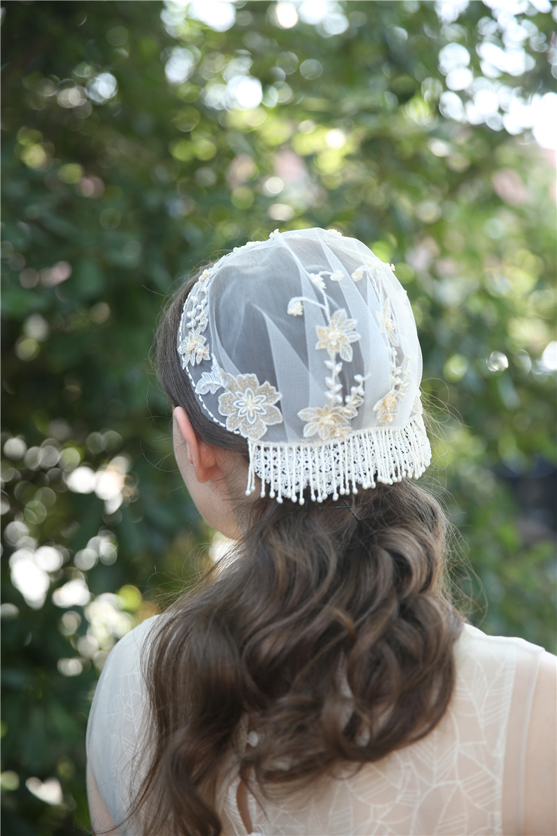 Elegant Short Simple Tulle High Quality Elegant White Wedding Bridal Veil