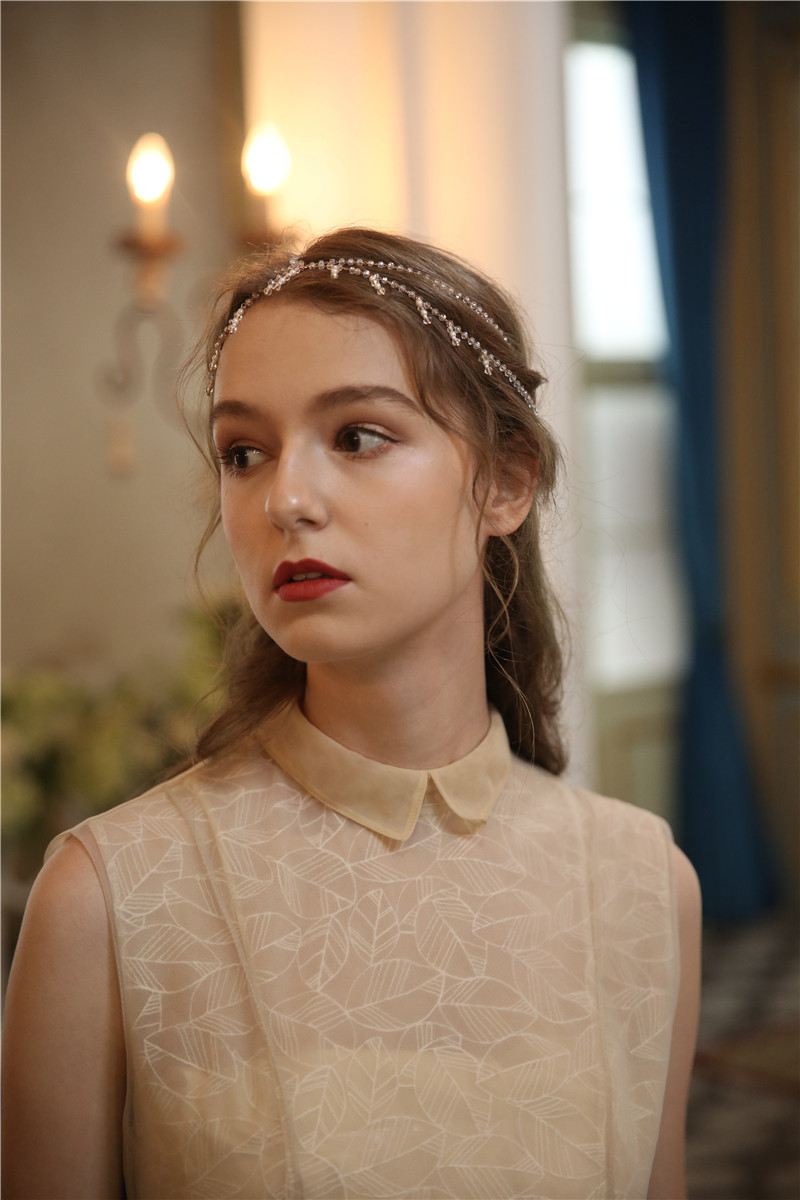 Sliver Wedding Hair Accessories Pendant Fancy Girls Europe Style Headpiece