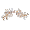 Bridal Accessories Jewelry Wedding Crystal Opal Flower Women Hair Combs