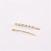 Factory Supply Trendy Rhinestone Pearl Hairpin Wedding Hair Clips 2 Piece Set