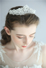 Luxury Bridal Wedding Tiara Hair Jewelry White Crystal Rhinestone Crown