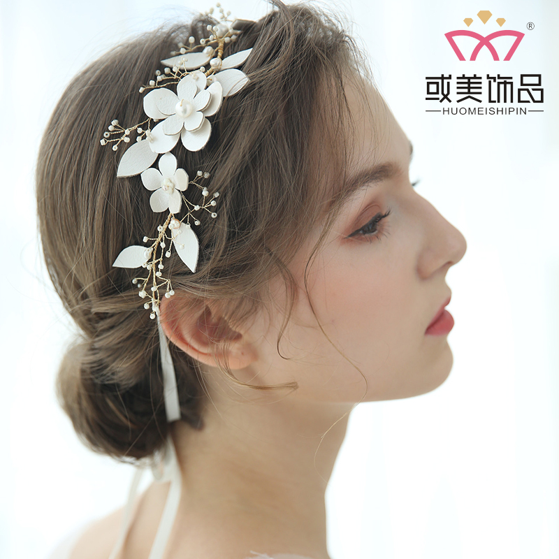 Fancy Freshwater Pearl Headband Sweety Girls Bridal Wedding Headpiece