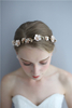 Bridal Accessories Headband Earring Floral Wedding Party Crystal Women Headpiece