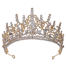 Wholesale Bridal Wedding Head Hair For Women Bride Pageant Prom Jewelry Accessories Royal Crown And Tiaras
