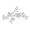 YouYou Bridal Headpieces Manufacturers Custom Silver Rhinestone Flower Hair Clip