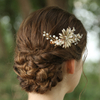 Pretty Vintage Bridal Hair Barrettes Jewelry Flowers Rhinestone Hair Clips