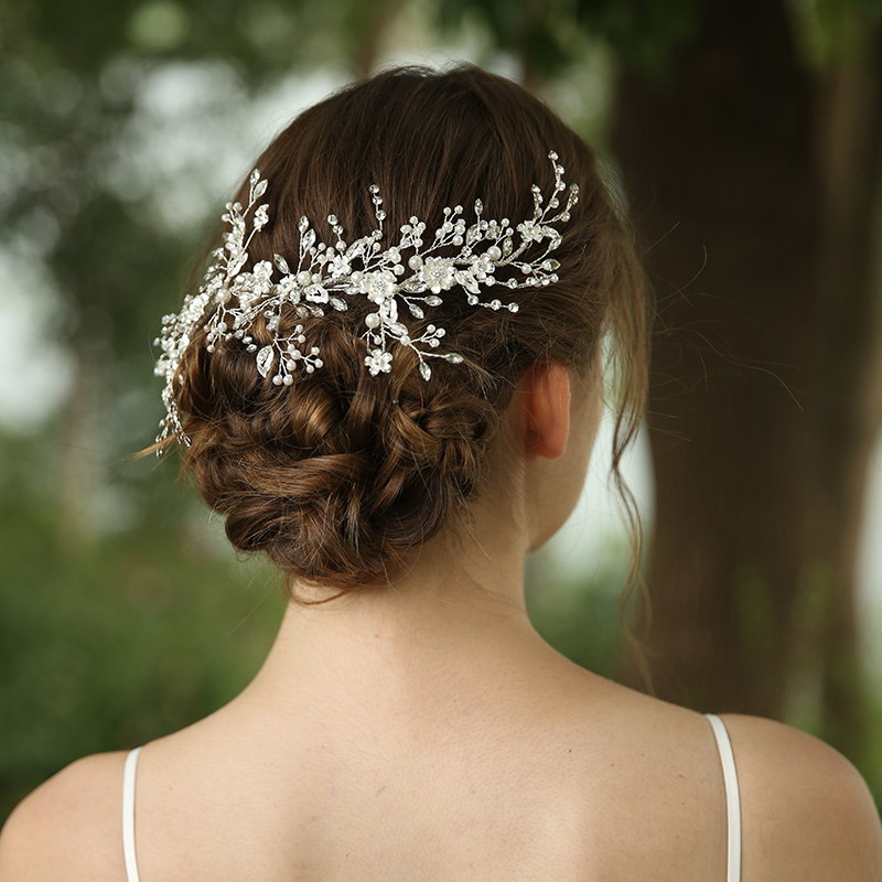 2020 New Wedding Hair Accessories Bridal Hairclip With Crystal Rhinestone