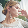 Boho Style Beaded Tassels Earrings Wedding Party Jewelry Earring